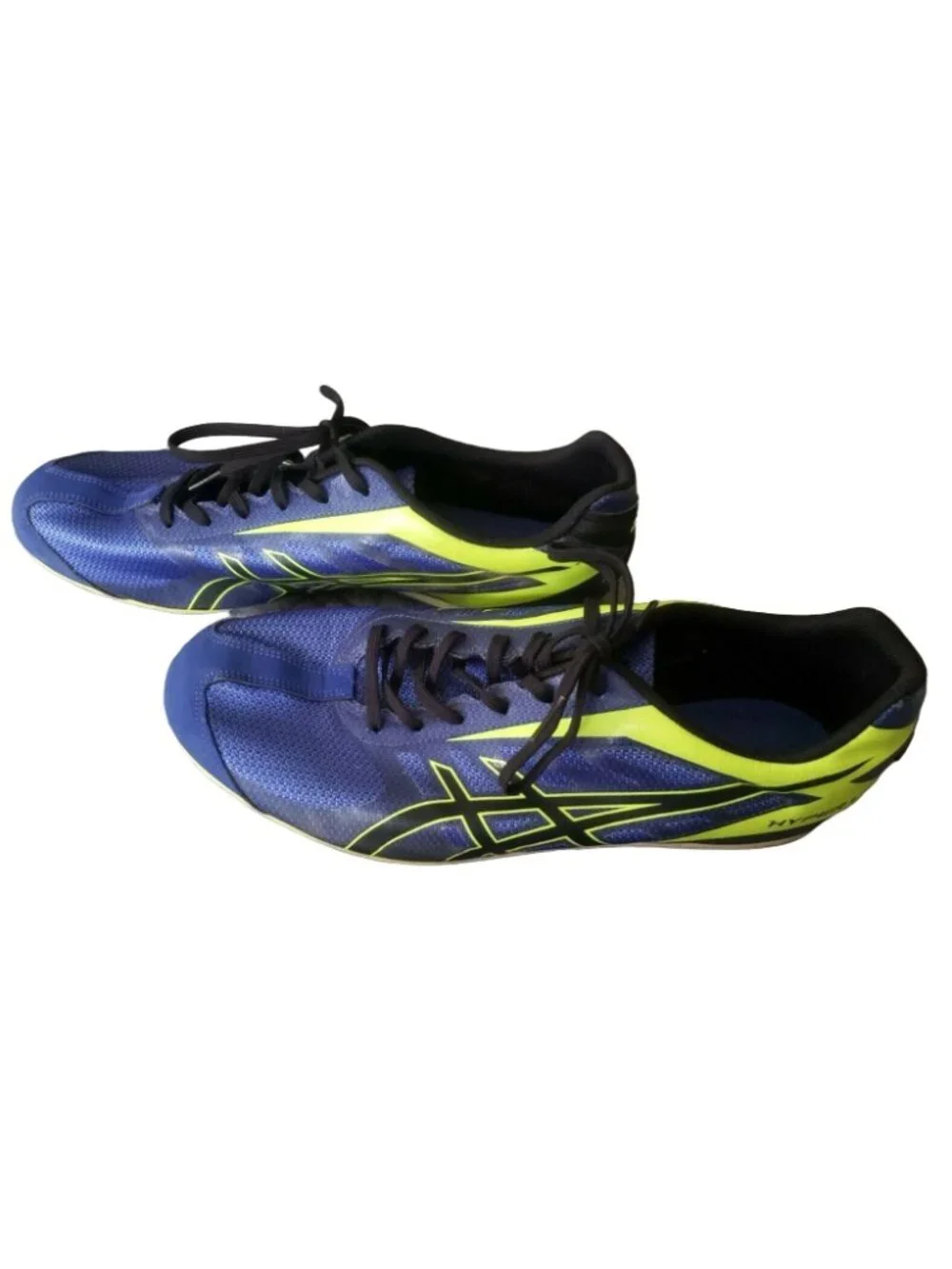 ASICS Hyper LD Mens Track Field Shoes Cleats Tool Blue G404Y Running Size 12